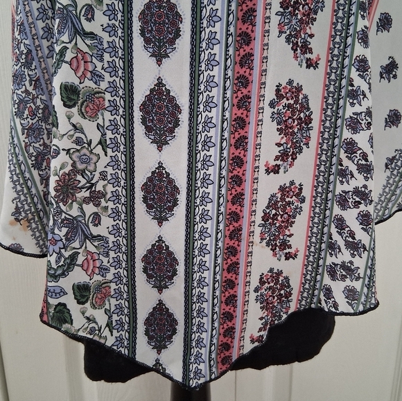 ALYX Multi Patterned Poncho Top  Size OX - Picture 3 of 9